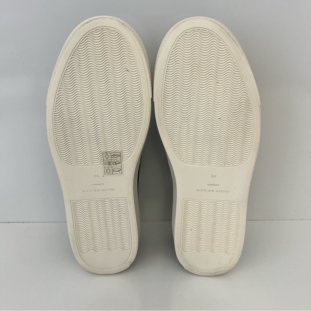 Kurt Geiger London Evil Eye Black Leather Slip On Sneakers EU 35 US 5 - Picture 13 of 13